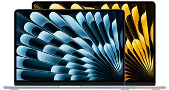13-inch MacBook Air and 15-inch MacBook Air