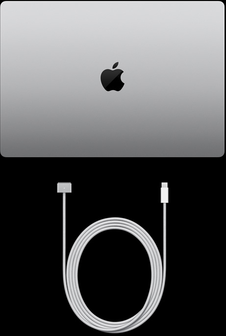 MacBook Pro 16 ιντσών και Καλώδιο USB-C σε MagSafe 3