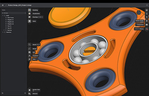 Screen showing Shapr3D app